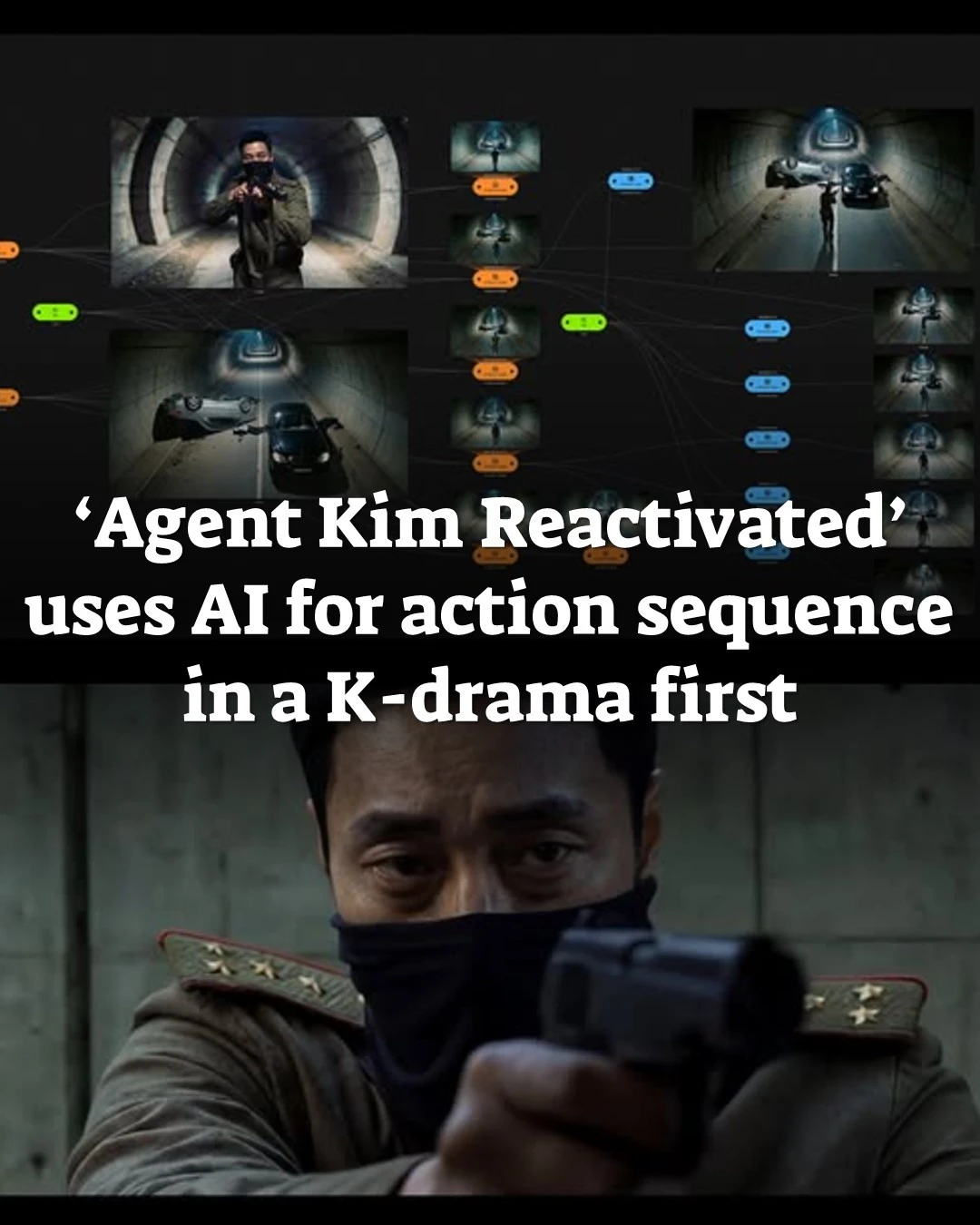scene menggunakan AI di Agent Kim Reactivated scene menggunakan AI di Agent Kim Reactivated