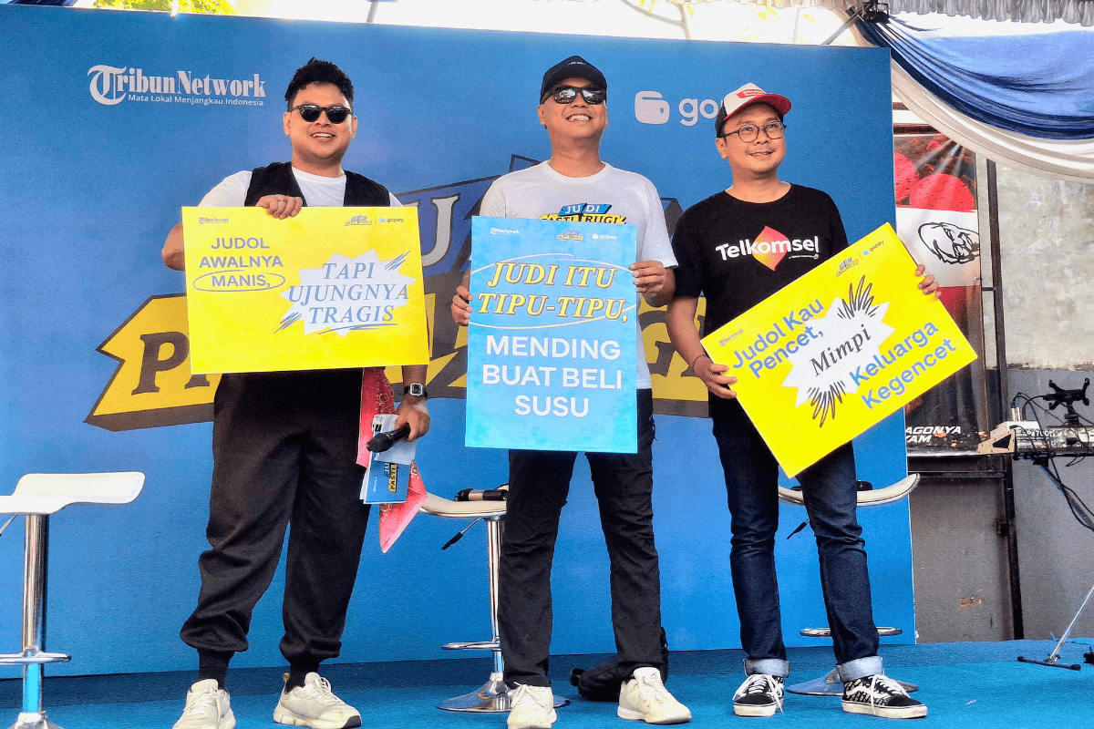 Kampanye “Judi Pasti Rugi” di CFD Darmo Surabaya: Ingatkan Bahaya yang Menghancurkan Mimpi Keluarga