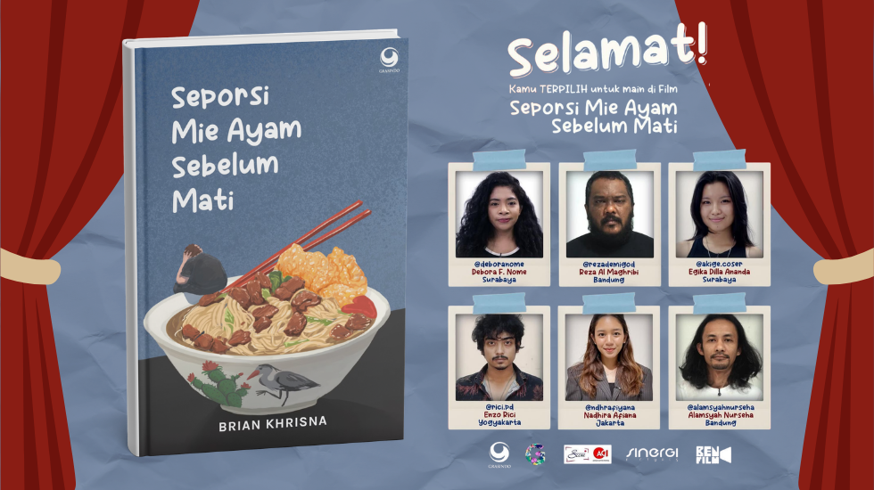 Film Seporsi Mie Ayam Sebelum Mati Resmi Diproduksi April 2026, Adaptasi Novel Cetakan ke-100