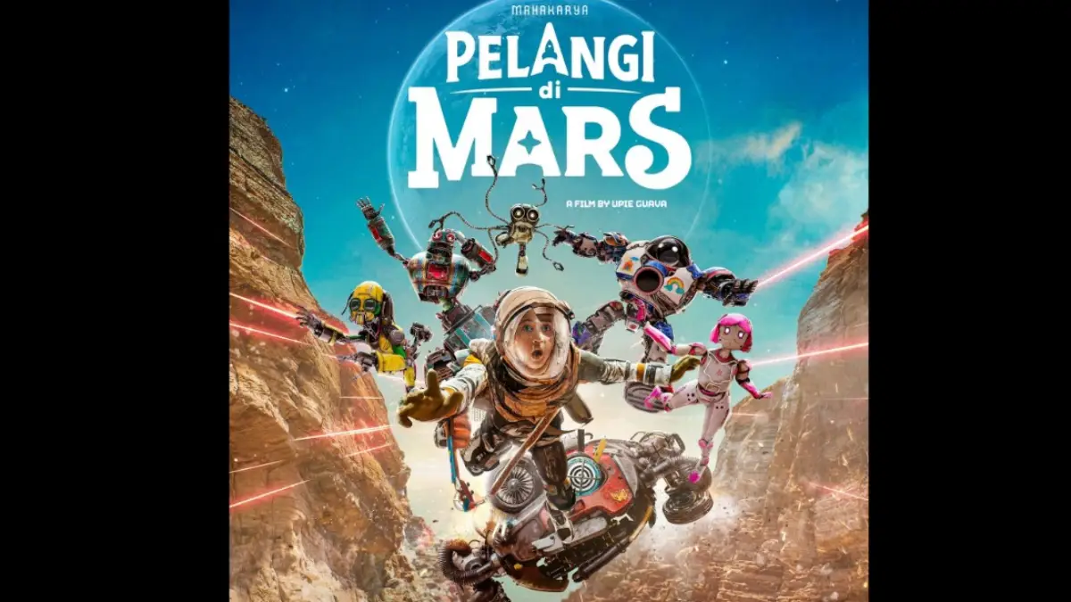Film Pelangi di Mars Hadirkan Petualangan Sci-Fi Keluarga dengan Visual Futuristik