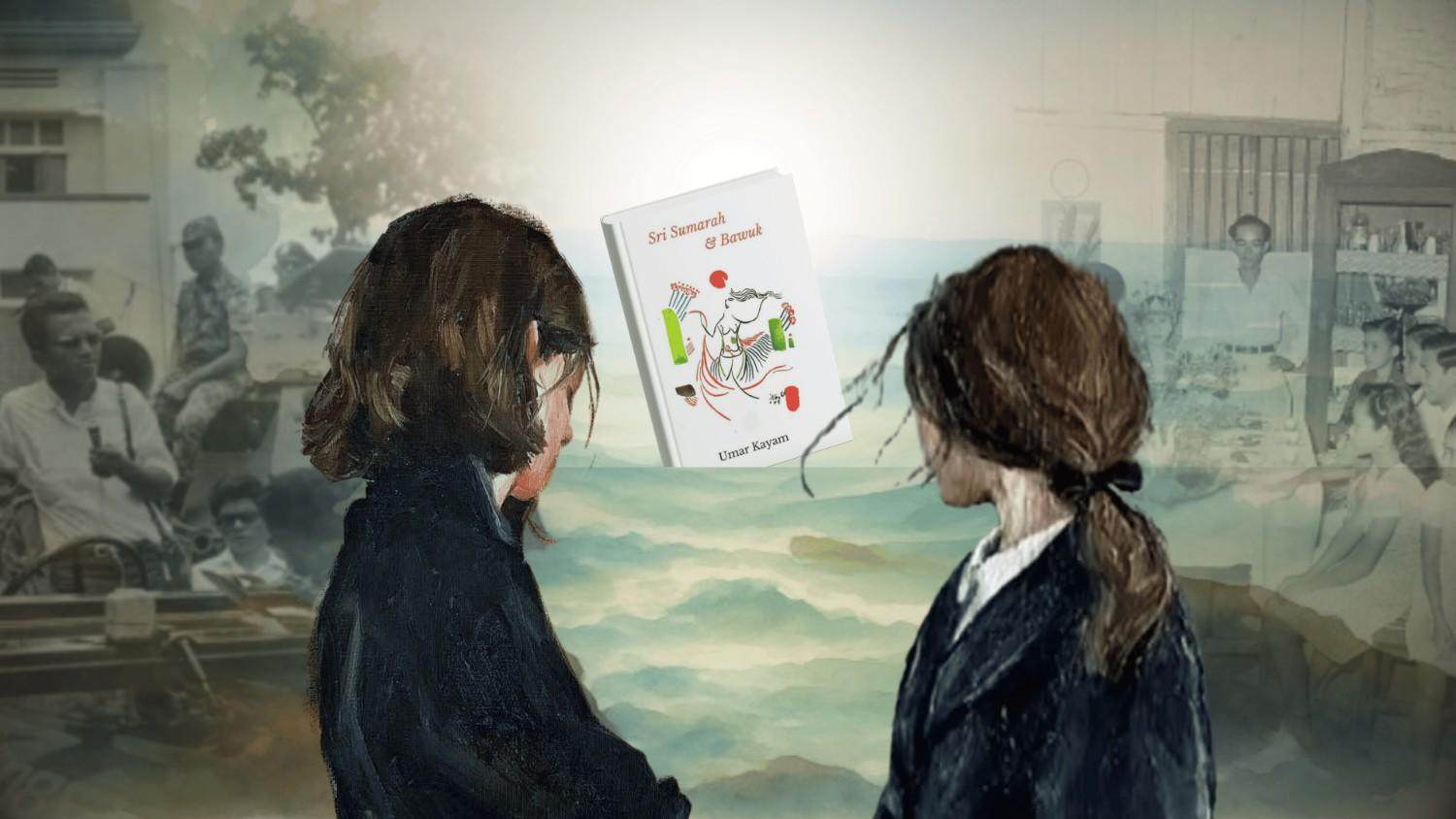 Ilustrasi buku Sri Sumarah dan Bawuk