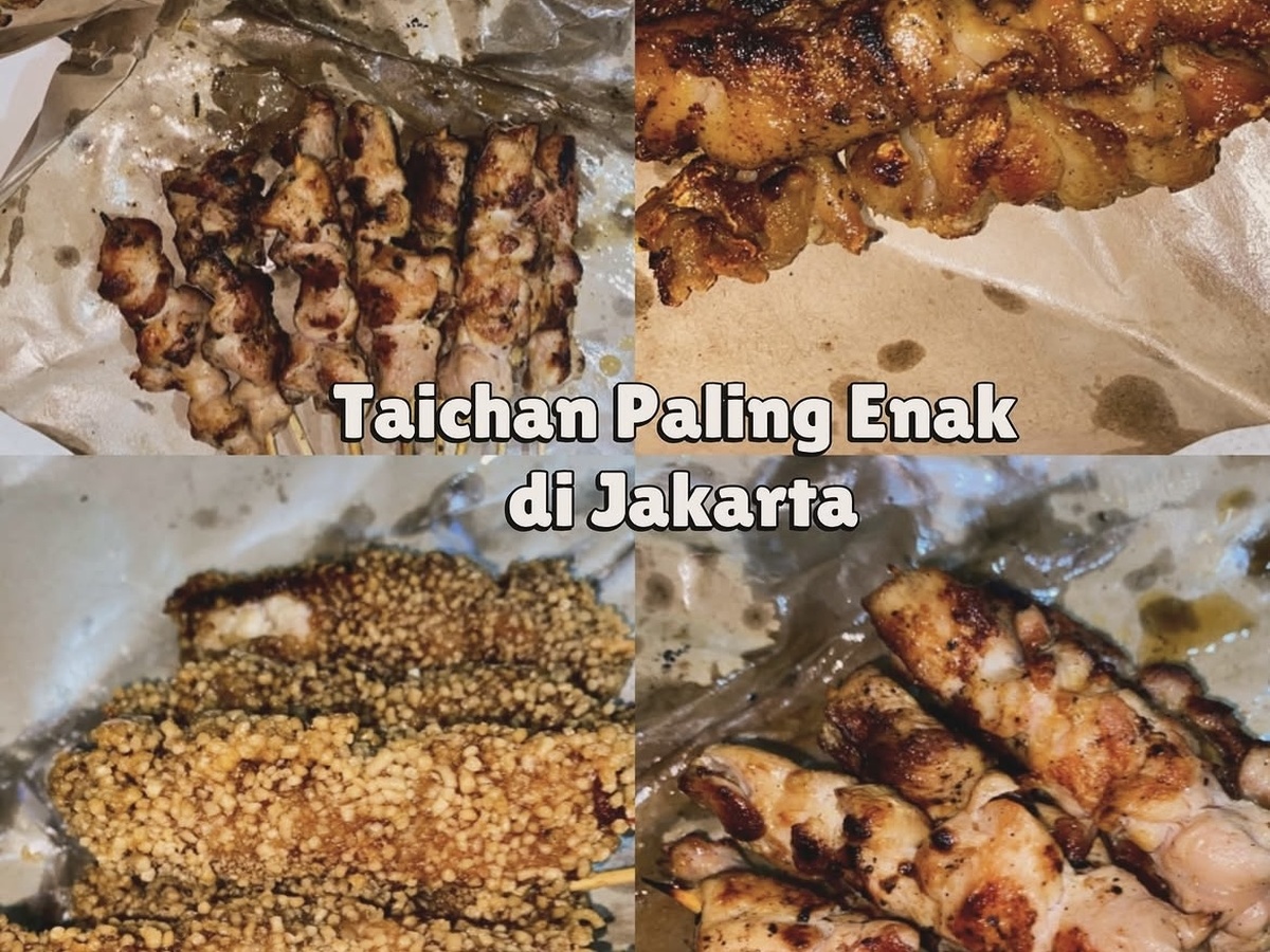 Rekomendasi sate taichan viral di Jakarta. Sumber: Instagram @satetaichanbangyoyo