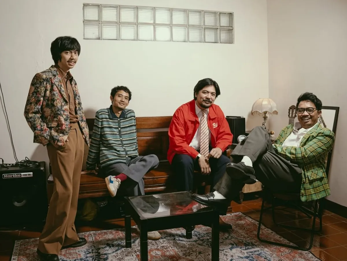Lafa Pratomo, Bilal Indrajaya, dan The Jansen. Sumber: Instagram @lafapratomo
