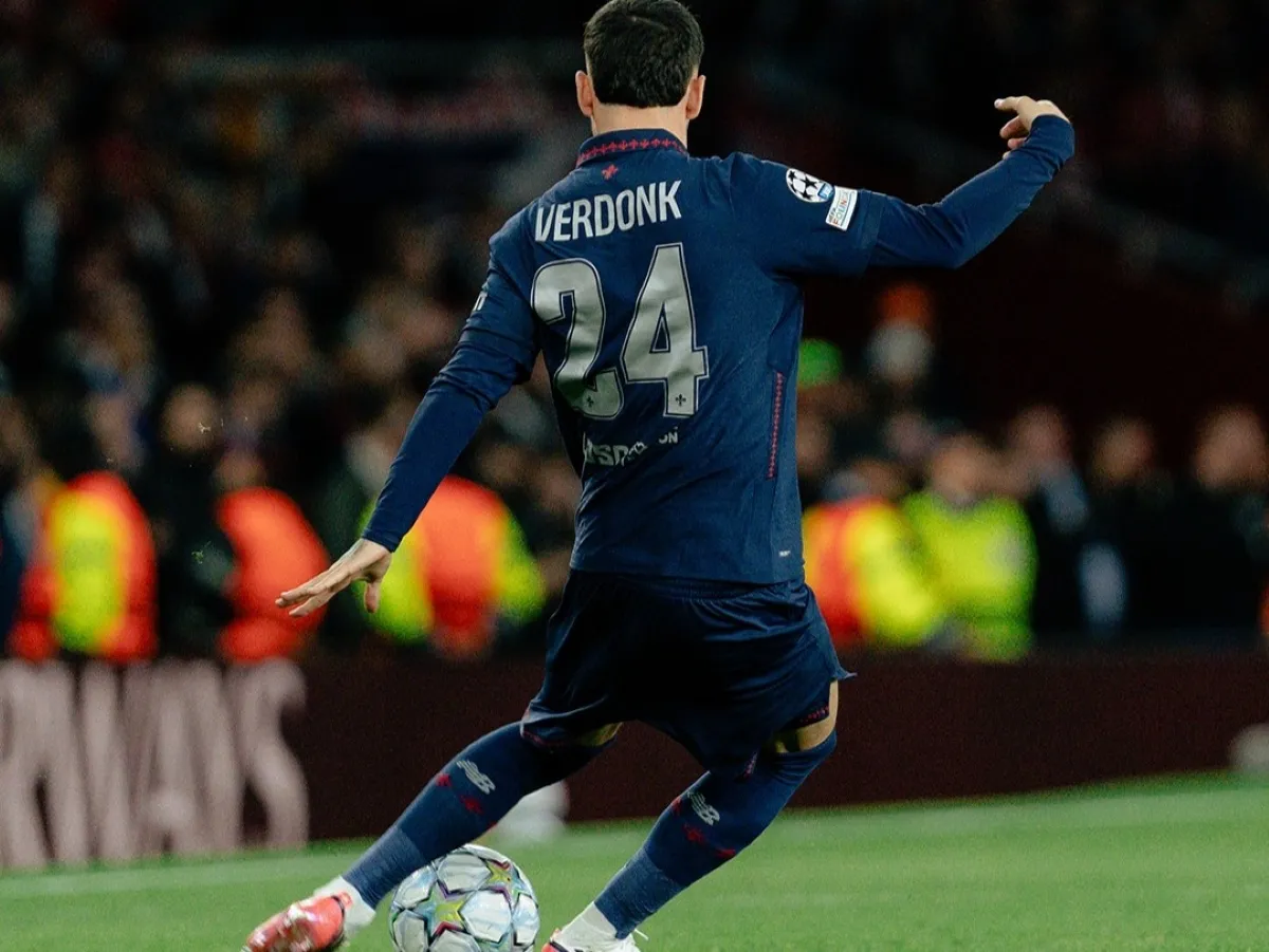 Verdonk debut di match UCL
