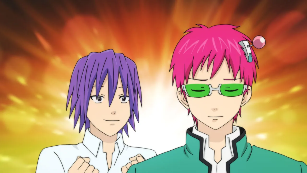 salah satu scene dari Saiki Kusuo