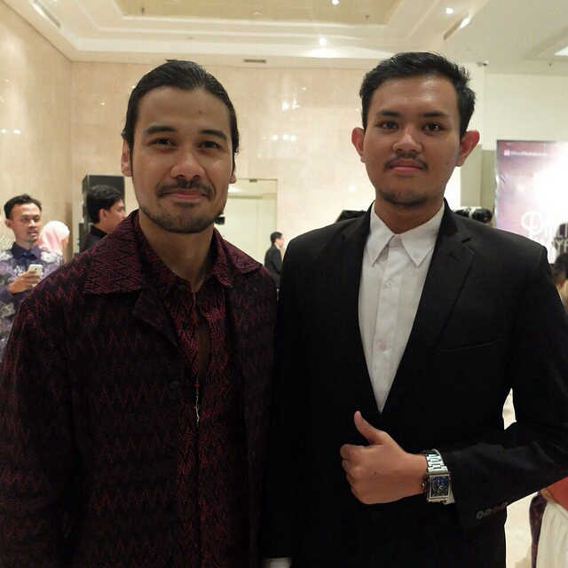 Arul Fittron movie blogger bersama Cicho Jericho